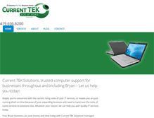 Tablet Screenshot of currentteksolutions.com